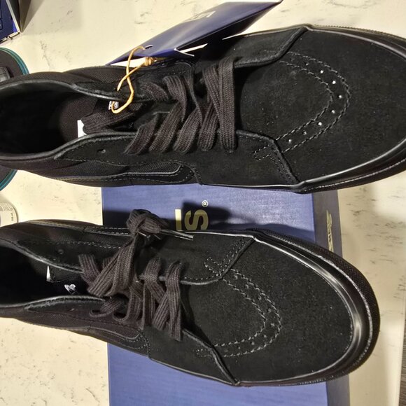 Vans OTW Sk8 Mid 83 LX ALL BLACK Mens WTAPS NOAH J CREW SIZE 10 NEW - Picture 5 of 16